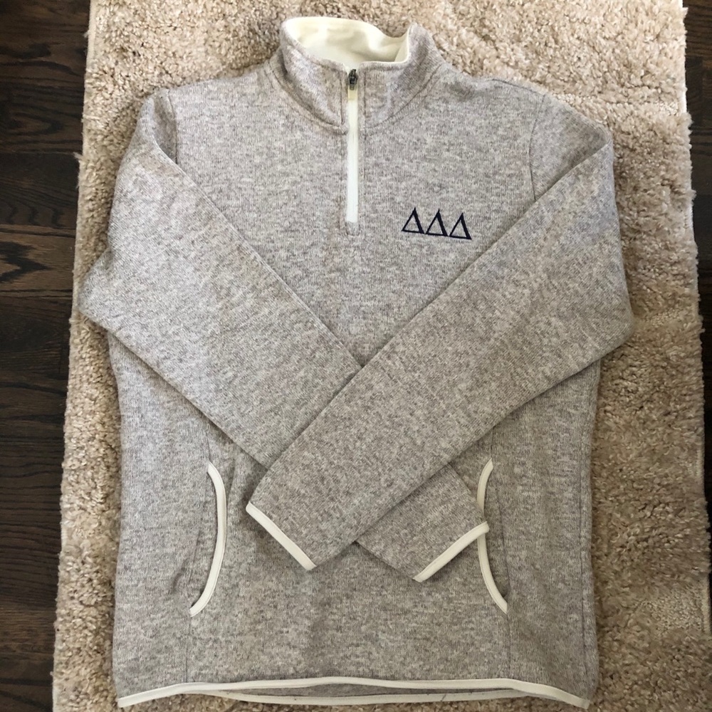 Tri Delta Quarter Zip